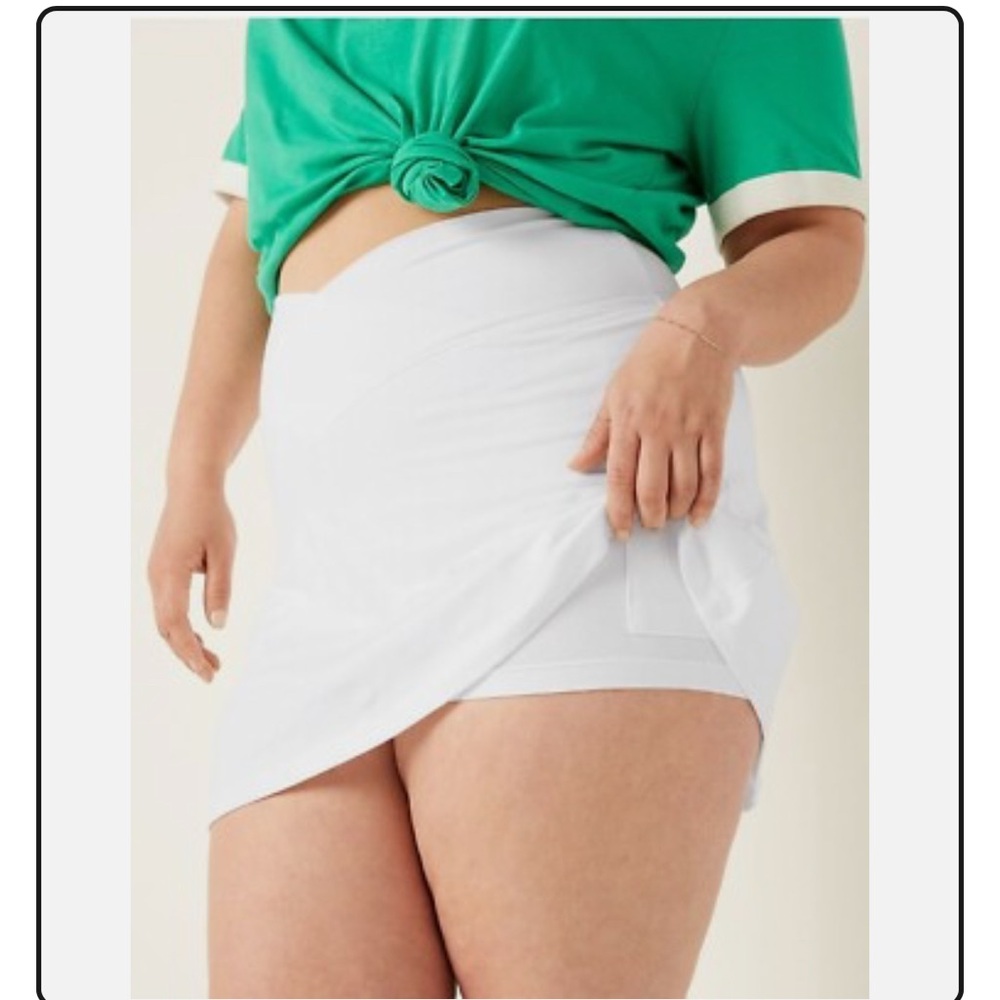 VS Pink White Active Tennis Skort